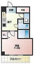 グランパシフィック桜川WEST  ｜ 大阪府大阪市浪速区桜川3丁目（賃貸マンション1K・1階・23.82㎡） その2