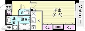 KAISEI新神戸第2WEST 411 ｜ 兵庫県神戸市中央区布引町2丁目2-7（賃貸マンション1R・4階・34.47㎡） その2