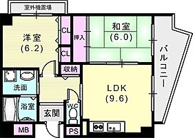 メゾン・ドュウ  ｜ 兵庫県神戸市中央区中山手通2丁目16-1（賃貸マンション2LDK・3階・55.24㎡） その2