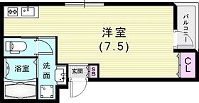 ワコーレヴィータ神戸上沢通サウス 302 ｜ 兵庫県神戸市兵庫区上沢通3丁目5-6（賃貸マンション1R・3階・20.35㎡） その2