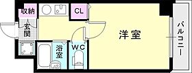 クレスト羽坂 103 ｜ 兵庫県神戸市兵庫区羽坂通3丁目5-8（賃貸マンション1K・1階・21.00㎡） その2