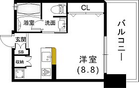 ワコーレ新神戸カデンツァ  ｜ 兵庫県神戸市中央区布引町2丁目（賃貸マンション1R・3階・23.92㎡） その2