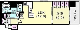 リーガル神戸三宮フラワーロード 1004 ｜ 兵庫県神戸市中央区八幡通4丁目2-8（賃貸マンション1LDK・10階・46.52㎡） その2