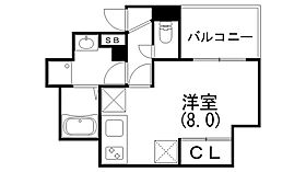 アスヴェル神戸元町II 1304 ｜ 兵庫県神戸市中央区元町通5丁目1-7（賃貸マンション1R・13階・24.81㎡） その2