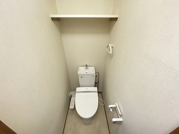 画像13:落ち着いた色調のトイレです