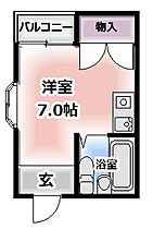 大阪府寝屋川市北大利町（賃貸マンション1R・4階・18.00㎡） その2