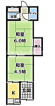 大阪府守口市大庭町2丁目（賃貸タウンハウス2K・1階・32.00㎡） その2