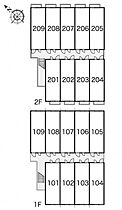 レオパレスＣｓグランパ 203 ｜ 大阪府東大阪市御厨西ノ町2丁目3-6（賃貸アパート1K・2階・22.35㎡） その4