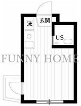 東京都世田谷区若林5丁目（賃貸マンション1R・4階・14.46㎡） その2