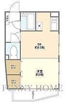 東京都世田谷区池尻2丁目（賃貸マンション1LDK・5階・30.77㎡） その2