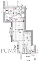 東京都世田谷区砧6丁目（賃貸マンション1DK・2階・30.26㎡） その2