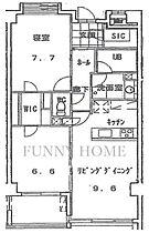 東京都世田谷区桜上水1丁目（賃貸マンション2LDK・3階・64.06㎡） その2