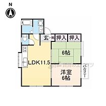 コーポラス堀江 101 ｜ 京都府舞鶴市字七日市（賃貸アパート2LDK・1階・48.50㎡） その2