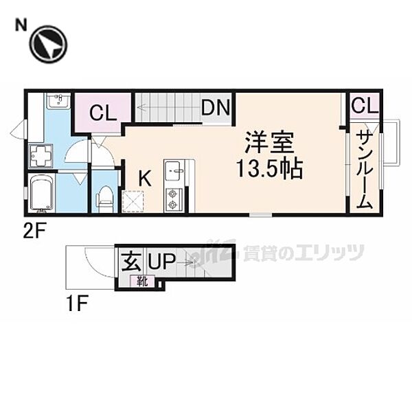 ルミエール弥栄I 205｜兵庫県豊岡市弥栄町(賃貸アパート1R・2階・40.74㎡)の写真 その1