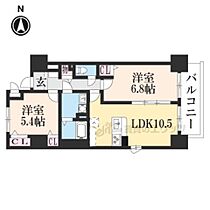 京都府亀岡市大井町並河３丁目（賃貸マンション2LDK・4階・54.81㎡） その2