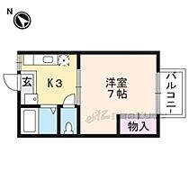 ビューティパレス 205 ｜ 京都府福知山市問屋町（賃貸アパート1K・2階・22.00㎡） その2