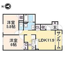 ETERNO・YI 101 ｜ 兵庫県豊岡市加陽（賃貸アパート2LDK・1階・57.17㎡） その1