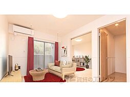 ゼファー・ガーデン 201 2階2LDKのリビング/ダイニング