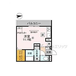 Sincerite(サンセリテ) ワンルームの間取図画像