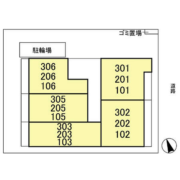 ディアコート馬橋 ｜千葉県松戸市西馬橋幸町(賃貸アパート1LDK・1階・37.43㎡)の写真 その3