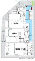 ELM VISTA B  ｜ 千葉県松戸市北松戸1丁目（賃貸アパート1LDK・3階・29.81㎡） その3