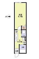 ルナモンド北松戸  ｜ 千葉県松戸市上本郷（賃貸アパート1K・2階・21.73㎡） その2