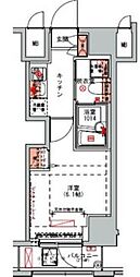 JR山手線 大塚駅 徒歩4分の賃貸マンション 11階1Kの間取り
