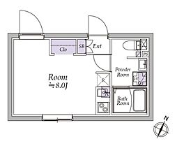間取図画像 ワンルーム