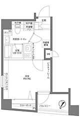 パティーナ新大塚 1Kの間取図画像