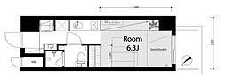 マンションアクロス西巣鴨 ワンルームの間取図画像