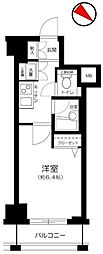 ステージファースト巣鴨 1Kの間取図画像