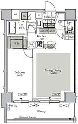ParkCube西ヶ原STAGE 1LDKの間取図画像