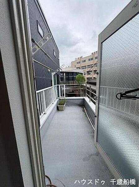 バルコニーを拡大表示