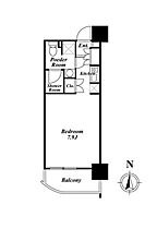 クレジデンス虎ノ門  ｜ 東京都港区西新橋３丁目（賃貸マンション1R・10階・21.08㎡） その2