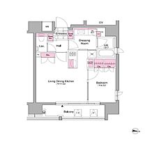 オリーブ麻布十番  ｜ 東京都港区南麻布１丁目（賃貸マンション1LDK・7階・40.60㎡） その2