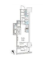 パークナードフィット南青山Vista  ｜ 東京都港区南青山７丁目（賃貸マンション1R・3階・24.58㎡） その2