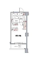 ラグディア麻布十番  ｜ 東京都港区南麻布２丁目（賃貸マンション1R・4階・25.16㎡） その2