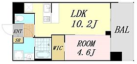 プレジオ阿波座  ｜ 大阪府大阪市西区川口3丁目（賃貸マンション1LDK・7階・35.42㎡） その2