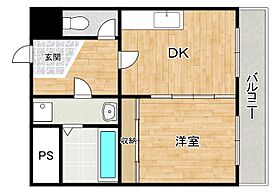 兵庫県神戸市東灘区岡本2丁目（賃貸マンション1DK・2階・35.00㎡） その2