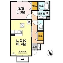 兵庫県姫路市町坪（賃貸アパート1LDK・1階・41.74㎡） その2