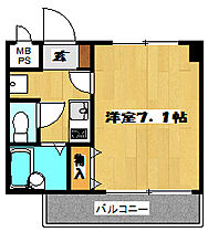 兵庫県明石市魚住町鴨池（賃貸マンション1K・3階・22.65㎡） その2