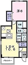 兵庫県神戸市垂水区名谷町（賃貸アパート1LDK・1階・40.06㎡） その2