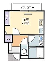 兵庫県加古郡播磨町東本荘2丁目（賃貸アパート1K・1階・22.35㎡） その2