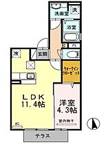 兵庫県神戸市西区玉津町西河原（賃貸アパート1LDK・1階・40.87㎡） その2