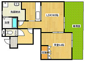 兵庫県加古川市野口町二屋（賃貸アパート1LDK・1階・41.32㎡） その2