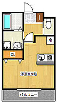 兵庫県神戸市灘区楠丘町6丁目（賃貸アパート1R・1階・24.20㎡） その2