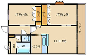 兵庫県姫路市飾磨区上野田6丁目（賃貸アパート2LDK・2階・57.33㎡） その2