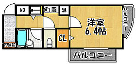 兵庫県明石市桜町（賃貸マンション1K・5階・22.30㎡） その2