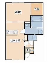 兵庫県姫路市広畑区長町1丁目（賃貸アパート1LDK・1階・39.00㎡） その2