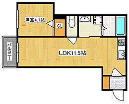 兵庫県加古川市加古川町本町（賃貸アパート1LDK・3階・33.79㎡） その2